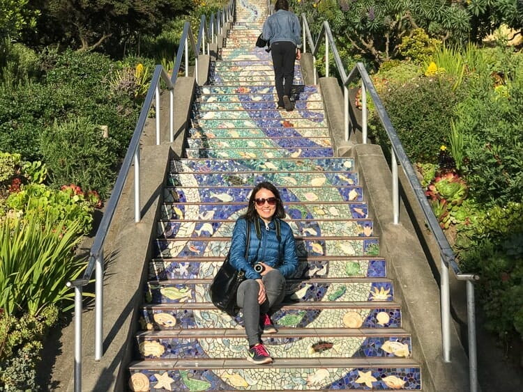 16th avenue tiled steps san francisco