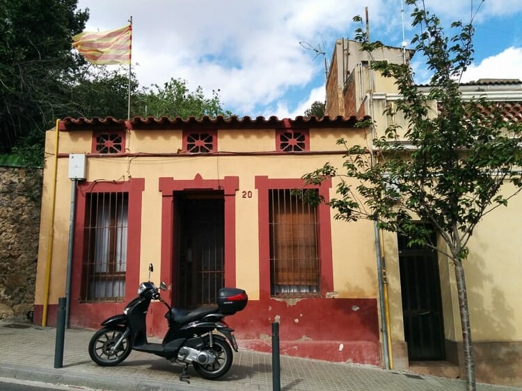 gracia neighborhood barcelona spain