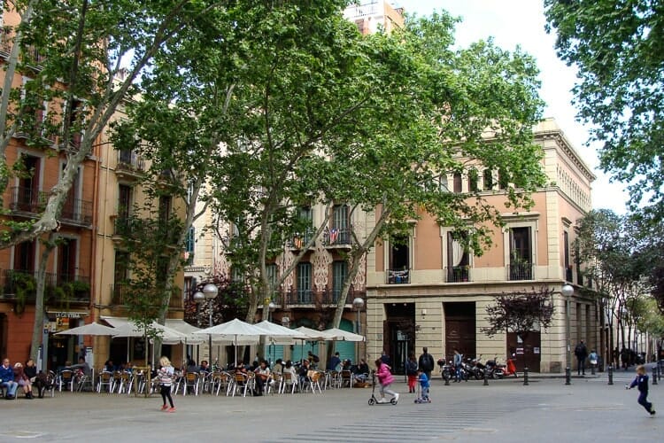 outdoor square barcelona