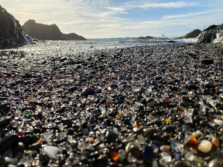 glass beach fort bragg california