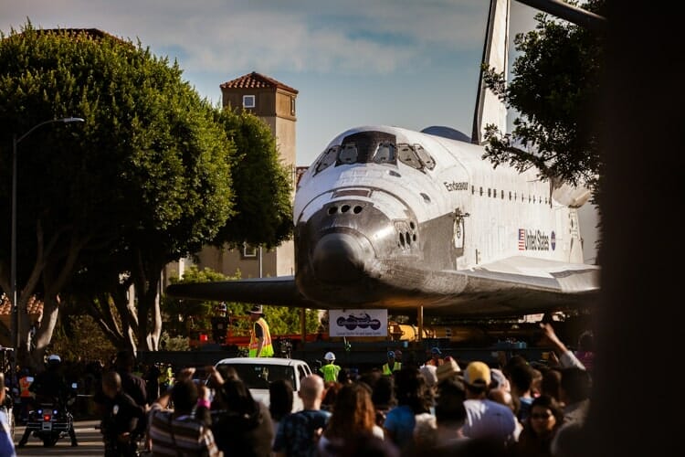 space shuttle endeavour california science center los angeles 