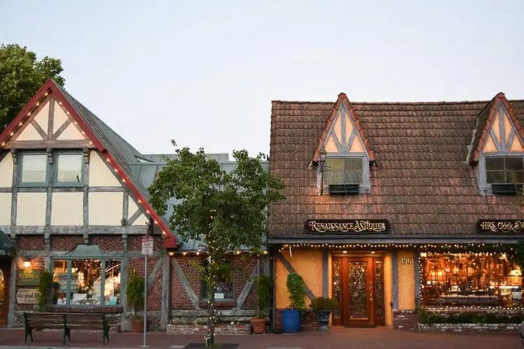 downtown solvang